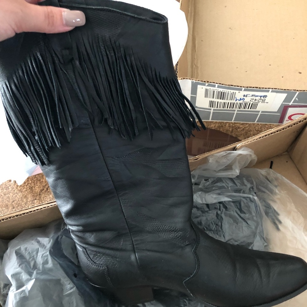 Dingo black cowgirl boots